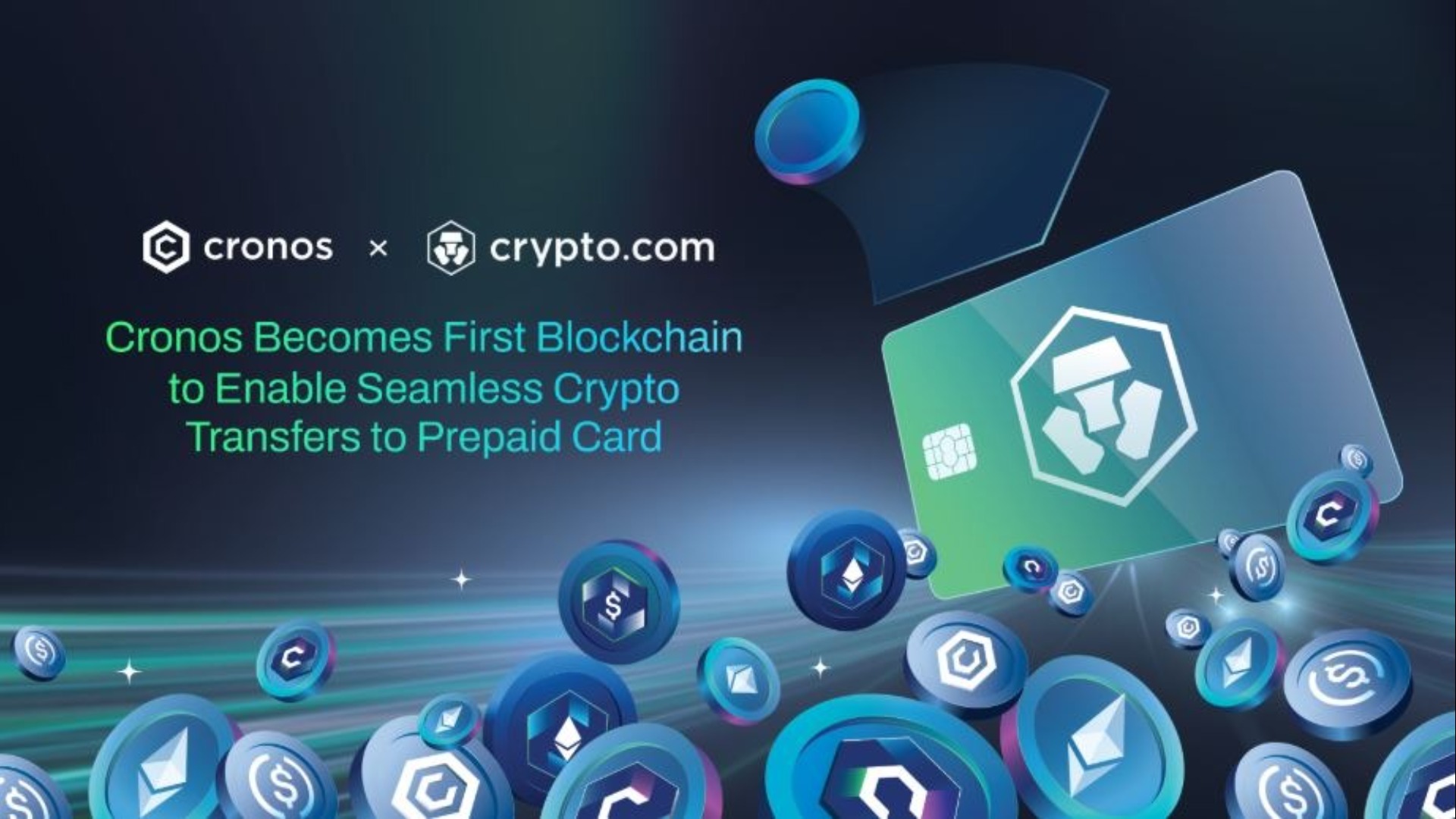 Cronos Becomes First Blockchain to Enable Seamless Crypto Transfers to Prepaid Card
