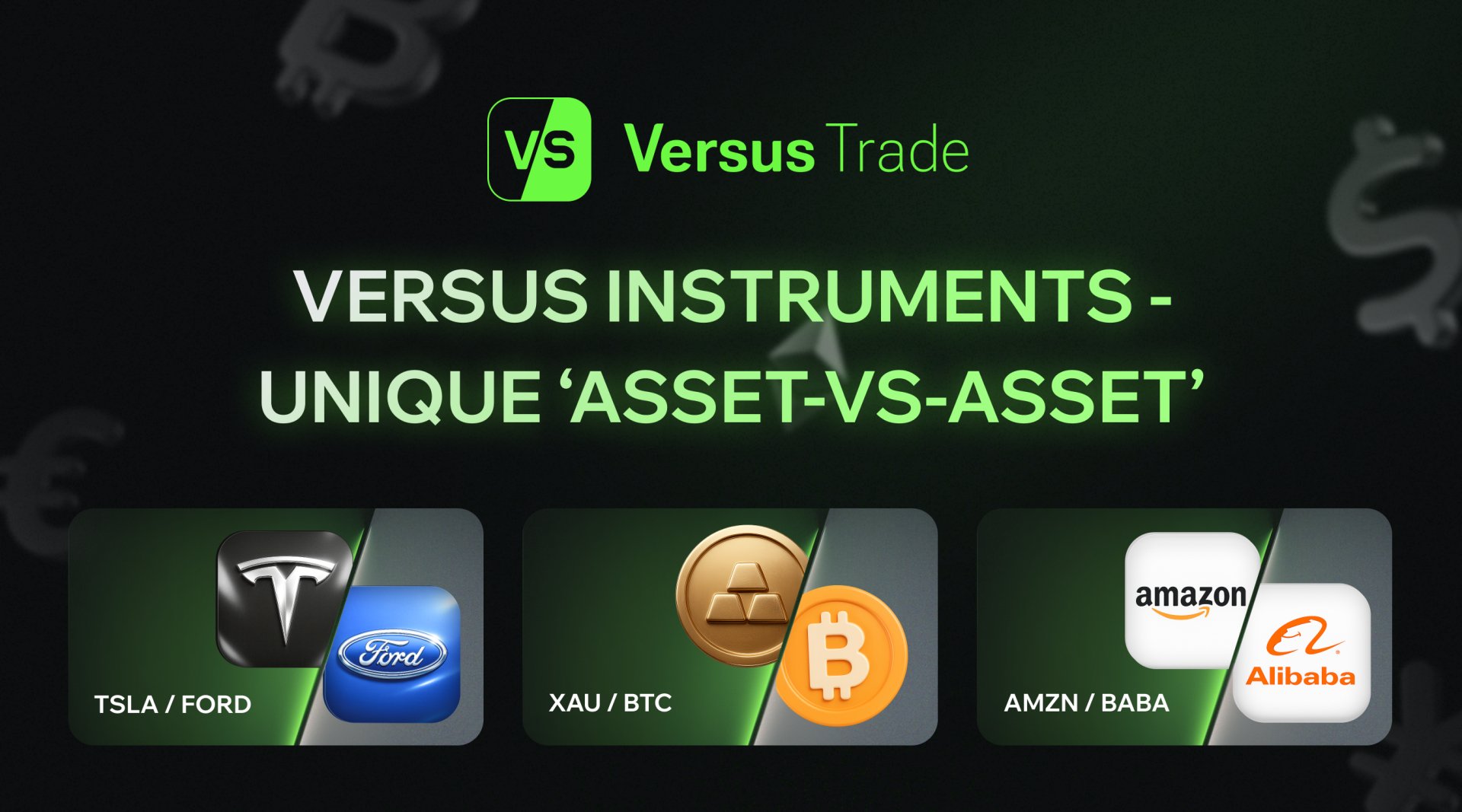 New CFD Broker Versus Trade Launches with Unique ‘Asset-vs-Asset’ Product Offering